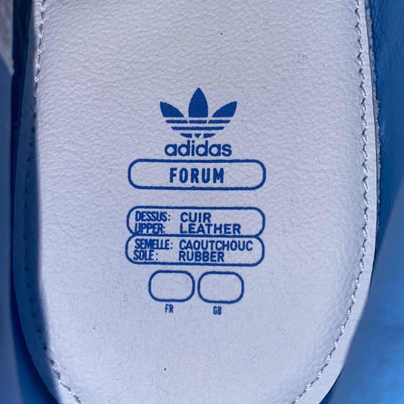 ADIDAS FORUM 84 LOW LG “UNC” - Picture 9 of 10